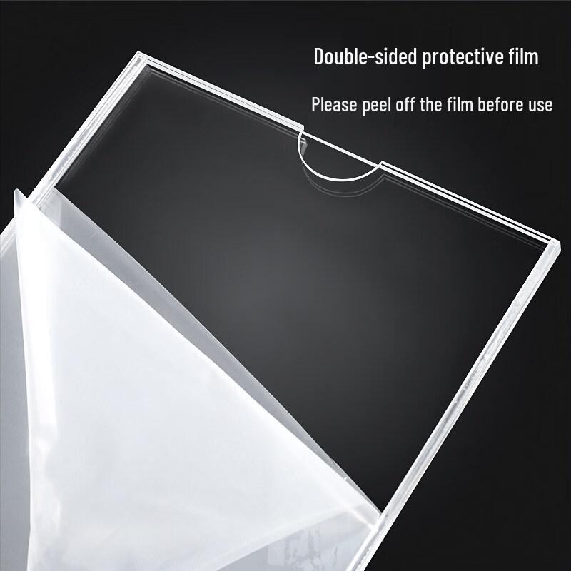 Прозрачный акриловый держатель для фото и удостоверений