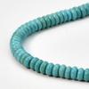 New Simple Abacus Beads Turquoise Necklace Jewelry Women's Versatile Retro Turquoise Beaded Collarbone Chain