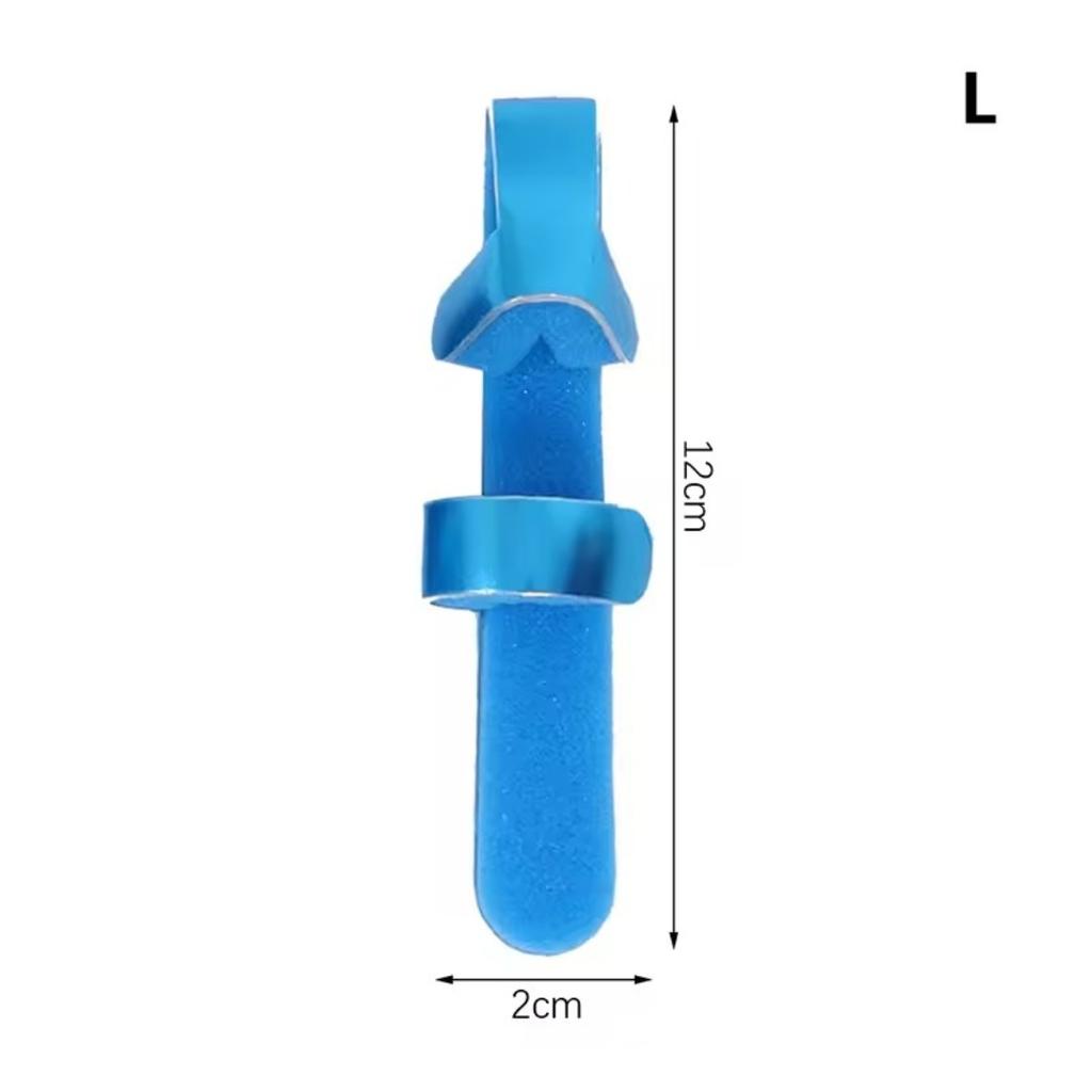 1pcs Aluminum Alloy Finger Fixing Splint with Sponge Finger Support Brace Finger Stabilizer Finger Joint Sprain Protective Cover