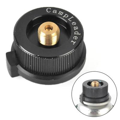 1PCS Camping Herd Adapter Propan Adapter Lindal Ventil Butan Kanister Adapter Zylinder Gas