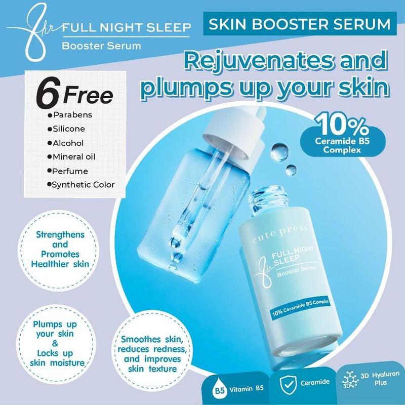 Cute Press - 8 Hr Full Night Sleep Booster Serum