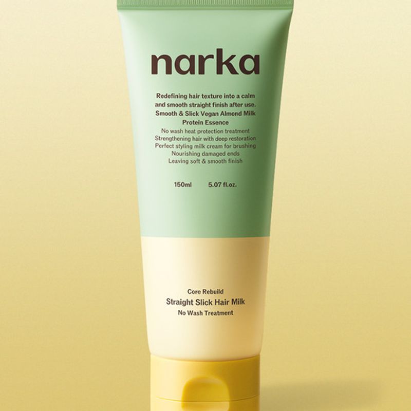 Молочко для прямых гладких волос Narka 150 мл Hair Milk 150ml