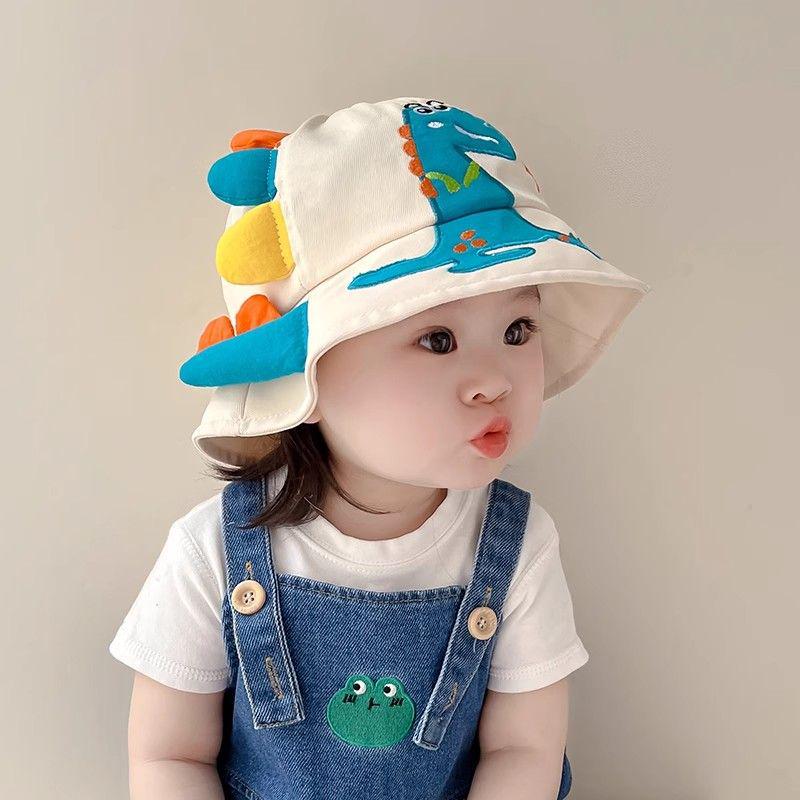Adorable Kids' Sun Protection Bucket Hat for Spring, Summer, and Autumn