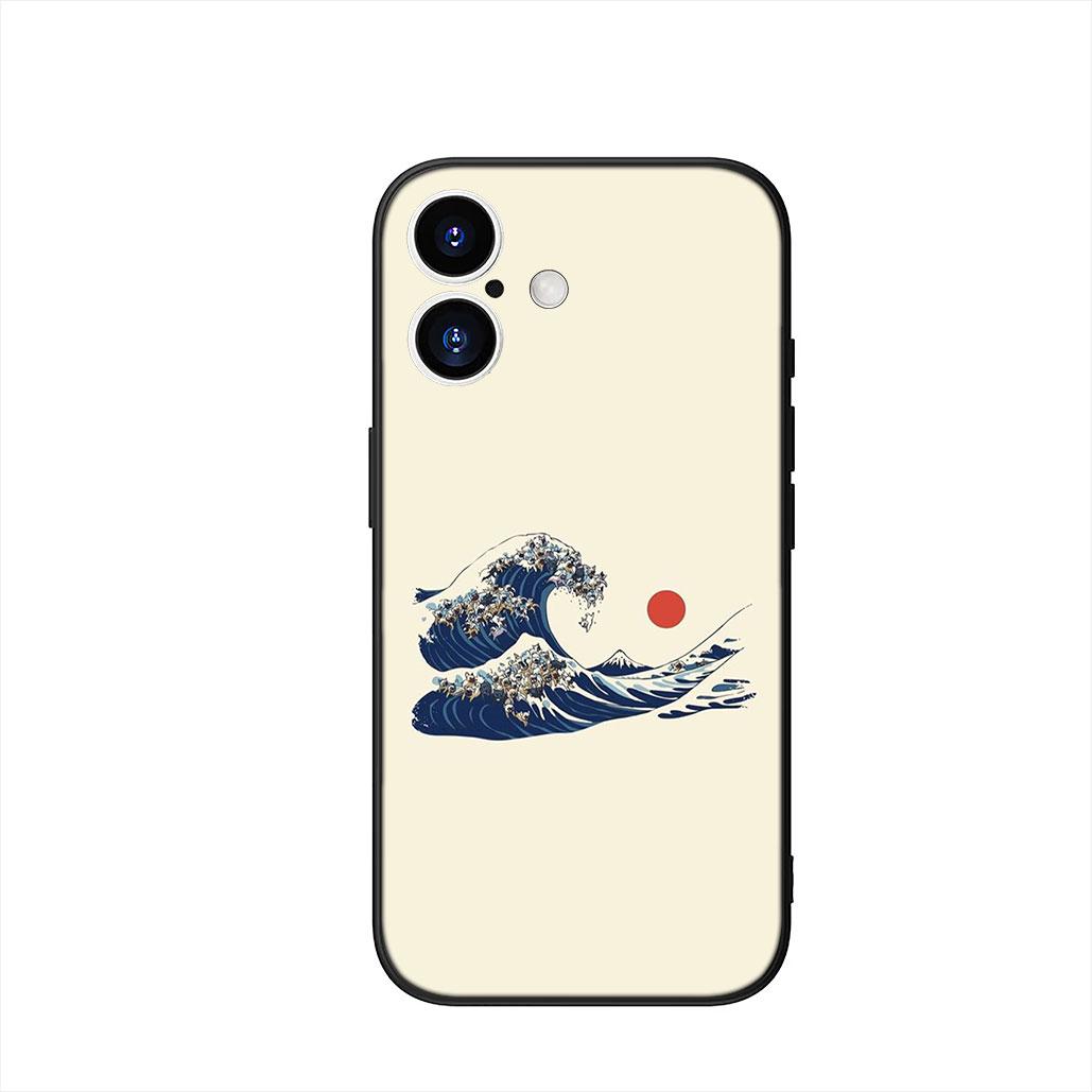 

for Samsung Galaxy A07 A13 A12 A14 A23 A42 A50 A51 A52 A53 A70 A71 A72 A21S A04 Note 20 9 8 10 Case The Great Wave of Kanagawa Galaxy A52