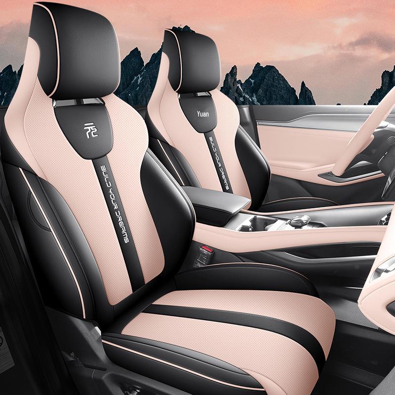 BYD Yuan UP Seat Cushion: Durable, All-Season, Perforated Car Seat Cover.