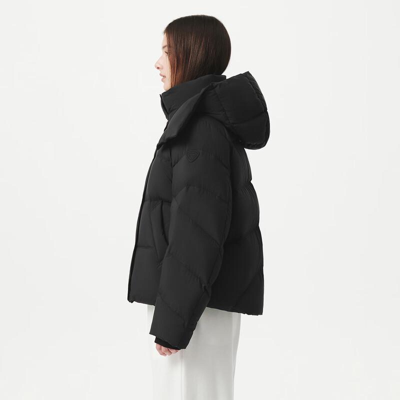 Tanboer Women's Short Down Jacket with Detachable Hood TB5530308Z