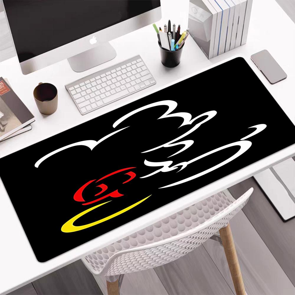 Mickey Theme Mouse Pad, Non Slip Rubber Base, Multifunctional Office & Home Decor, Perfect for Workspace Personalization.