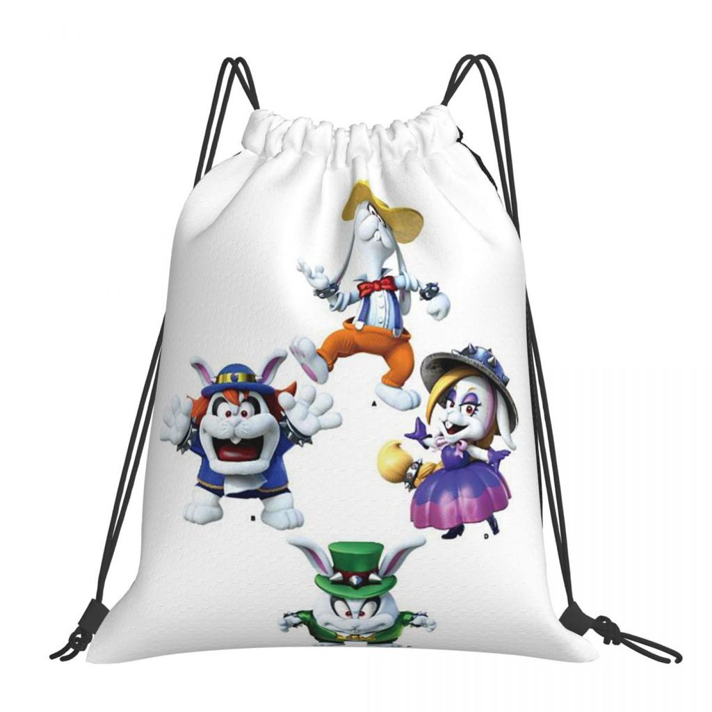 The Broodals Super Videogames Video Games Switch Backpacks Casual Drawstring Bags Sports Bag Book Bags for Man Woman Students