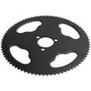 25H 78 Sprocket Black Steel Hard Crankset Suitable for 47/49cc Mini Motorcycle/ATV/Kart