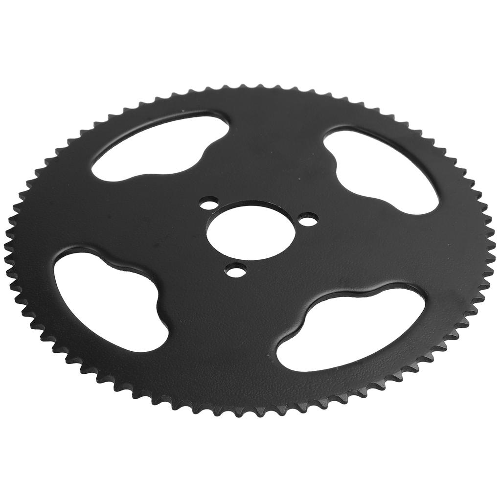 25H 78 Sprocket Black Steel Hard Crankset Suitable for 47/49cc Mini Motorcycle/ATV/Kart