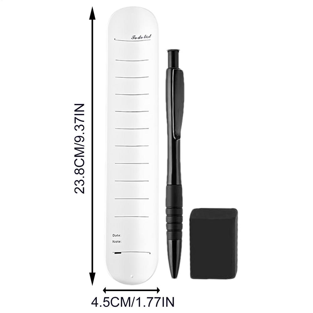 Náramek s poznámkami Připomínací náramek s perem a gumou Opakovaně použitelný silikonový náramek pro plánovač Úkol Práce Připomenutí Fitness