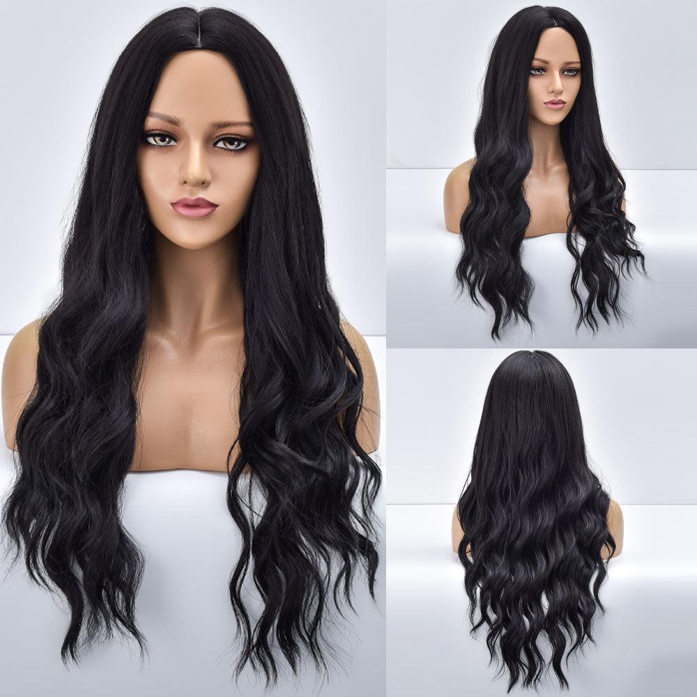 Blonde Body Wave Synthetic Wigs For Women Long Wave White Lolita Cosplay Party Natural Heat Resistant Hair Pelucas De Mujer