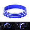 Blue Aluminum Headlight Switch Button Knob Cover For 15-20 Ford F150, 17+ Raptor