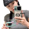 Plaid Puppy Series 11 Card Bag Mobile Phone Case Lanyard Cute Applicable Machine Model 11 Girl 11 Anti-drop Protective Cover