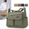 Men's crossbody bag, multi pocket design - large capacity shoulder bag - outdoor essentials, functial storage, city commuters