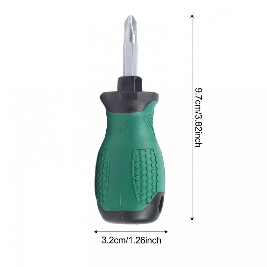 High Carbon Steel Magnetic Screwdriver Rubber Handle