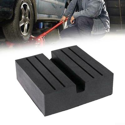 Jack Pad 70x70x25mm Trave Blocco Nero Manutenzione Auto