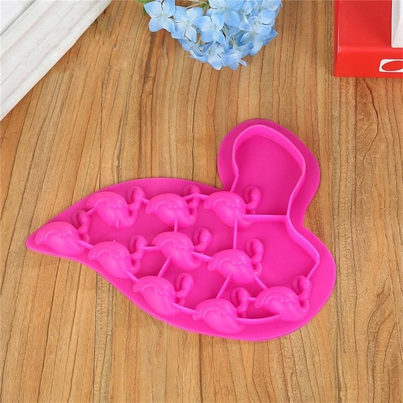 Flamingos Silicone Molds Cake Molds Chocolate Handmade Soap Mold Ice Molded Ice Grids