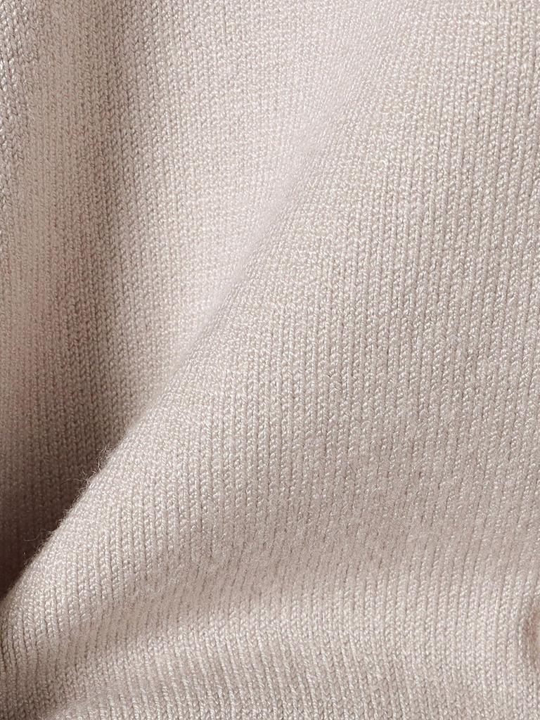 Tricot x Cardigan GREIGE MĂRIME UNICĂ [Beams Heart] Mânecă Lungă/Fără Mâneci Tricou Femei