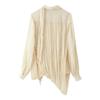 2026 Womens Loose Fit Long Sleeve Shirt - Casual Korean Style Round Neck Top