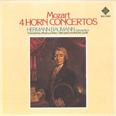 LP Record HERMANN BAUMANN CONCENTUS MUSICUS   W. A. Mozart 4 Horn Concertos SLA1083 TELEFUNKEN 1976 Japan Classical Used