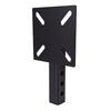 Hitch Mount Vise Plate Truck Trailer Universal Receiver Table Bench Mount Fit Vice Stand for Pipe Winch Grill Chain