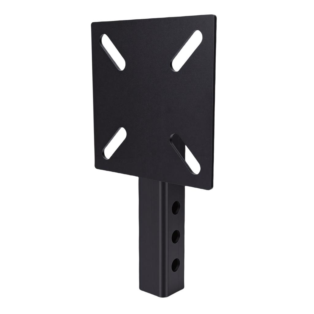 Hitch Mount Vise Plate Truck Trailer Universal Receiver Table Bench Mount Fit Vice Stand for Pipe Winch Grill Chain