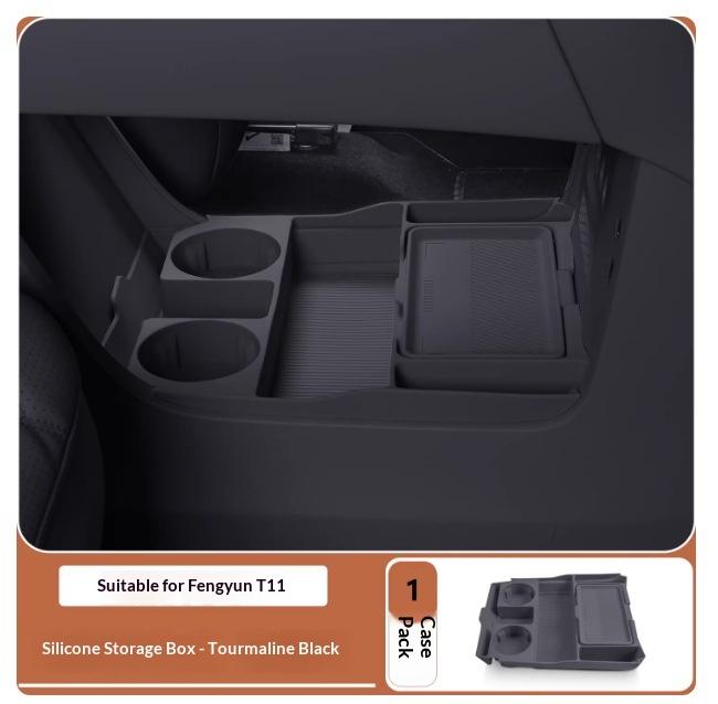 

Suitable for Jietu Shanhai L7plus Central Control Lower Storage Box Storage Box Glasses Box Car Supplies Restoration Accessories