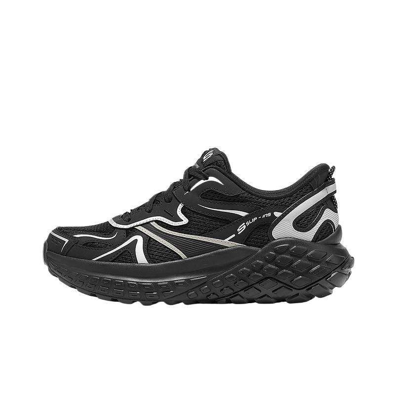Skechers Monster Fashion Удобные Модные Минималистичные Прочные Низкие Папины Кроссовки Мужские кроссовки Черный 232749-BLK 41