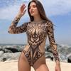 2026 New One-piece Swimsuit Women's Quick-drying Swimsuit