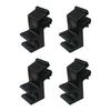 High Strength 4Pcs Truck Bed Cover Clips Crafted From Rust Resistant Material Perfect For Outdoor Activities & Transport