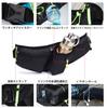 Sokure Running Running Jogging Waist Running Bottle Jogging Bag Bag, Pouch, Pouch, Bag, Pouch, (Black)