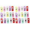 30PCS Plastic Fabric Clips Assorted Colors Crocheting Clips Sewing Clips  Quilting Supplies