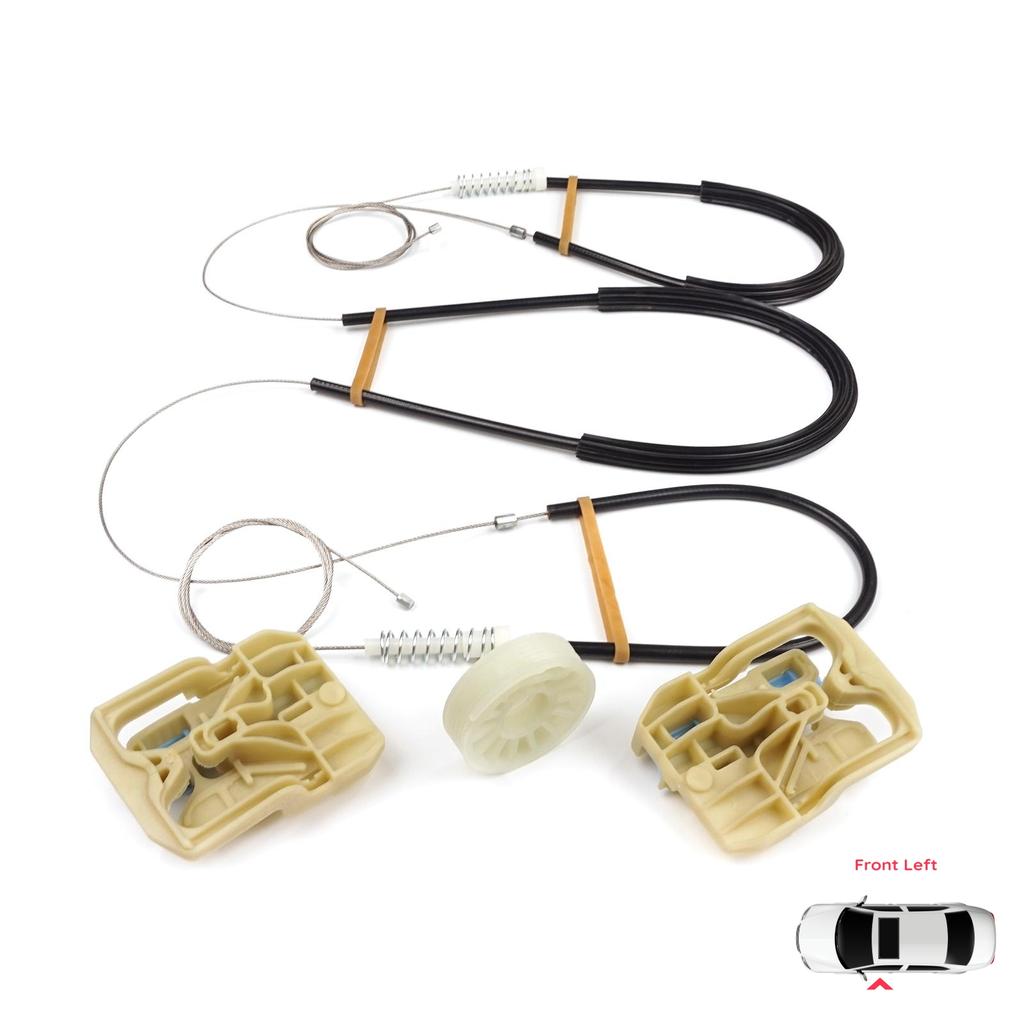EWR5168 Electric Window Lifter Regulator Repair Set Front Left for  A4 S4 B8 8K 8KH 8K5 8K2 2008-2015 4/5 Door 8K0837461