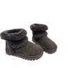Winter velvet snow boots women's 2025 new Maillard platform heightening short boots versatile cold-proof warm cotton shoes