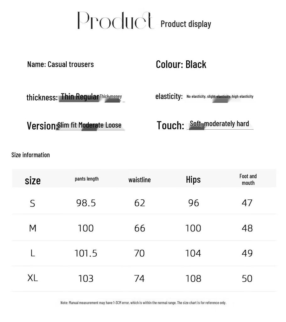 Women's High-Waist Fleece Lined Straight-Leg Casual Pants
