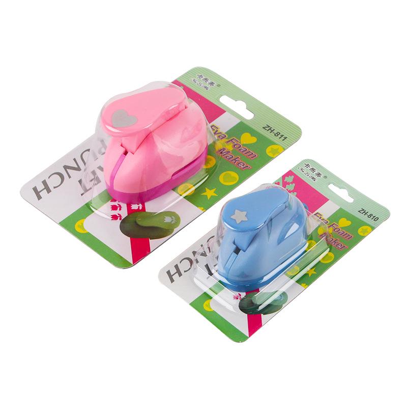 Children's DIY Paper Craft Embossing Machine - Easy Flower Punch for Kindergarten Educational Activities