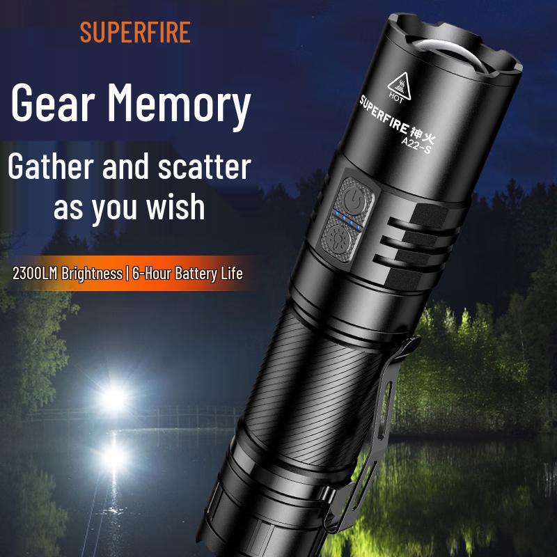 SupFire A22-S 200000 Lumen High-Power Flashlight