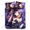 Anime Hololive EN Gawr Gura 3D Printed Bedding Set Duvet Covers Pillowcases Comforter Bedding Set Bedclothes Bed Linen