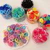 High Elasticity Baby Hair Ties - No Damage, Small Size Rubber Bands for Girls