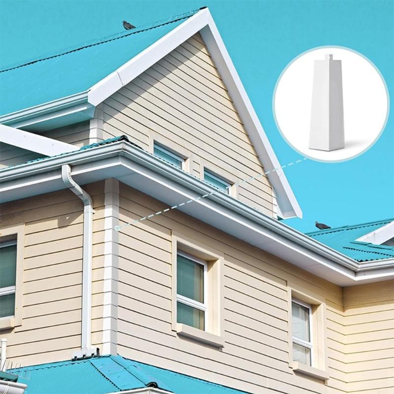 Aluminum Corner Trim Aluminum Corner Caps set Wall Corner Shields set Strong & Weather resistant for Wall Protections