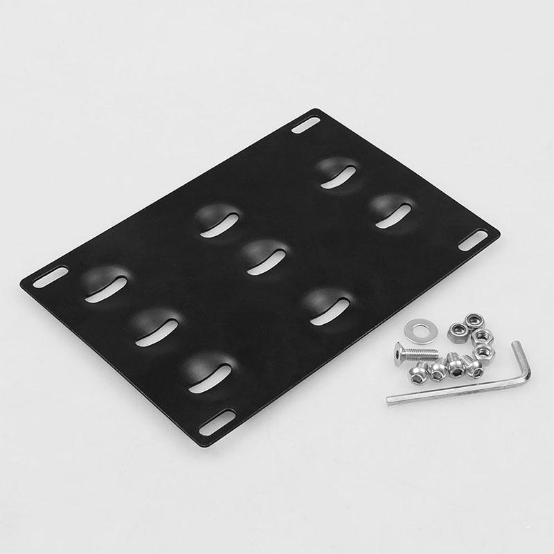 Mount License Plate Bracket Bumper Tow Hook For Mercedes C E S M Glk Gla Class