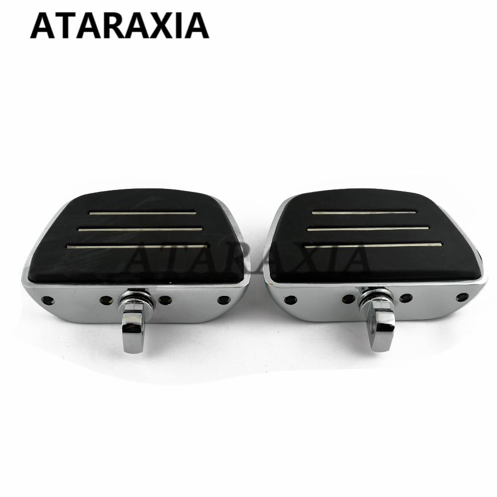 Motorcycle Footrest Foot Pegs Bike Pegs Rest Pedal For Harley Touring Dyna Softail Sportster XL883 1200 Models 48 72