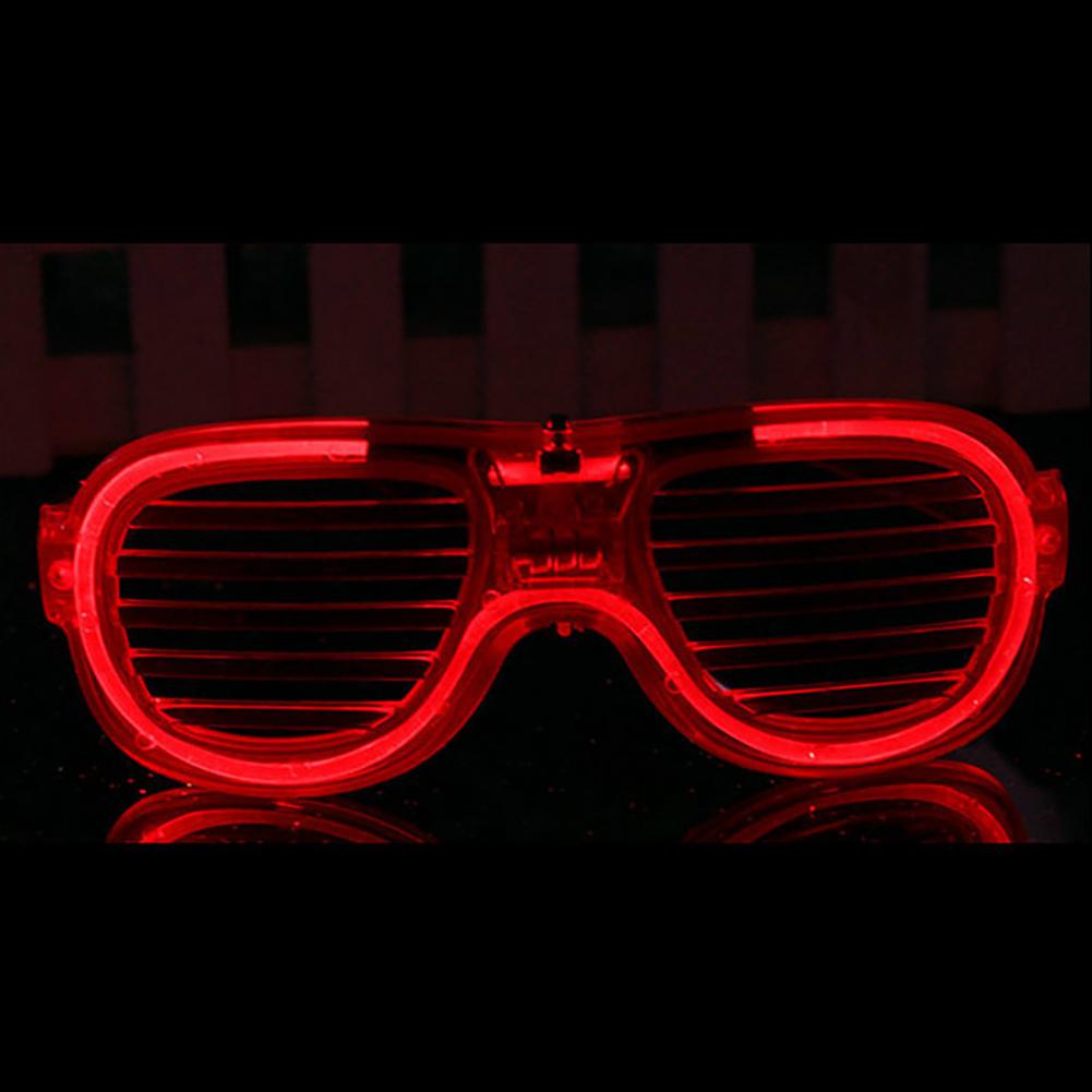 

Хелловін Світлодіодні окуляри, що світяться, Рейв-вечірка, Флеш, Серце, Фестивальні аксесуари, Нічна вечірка, Світяться в темряві, Електронне рейв-спорядження, Реквізит для фотографій Square червоний