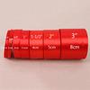 Red 25 Yards Silk Satin Ribbon Wedding Party Decoration Gift Wrapping Christmas New Year Apparel Sewing Fabric Diy