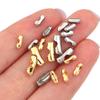 40-100pcs/lot 1.5/2.4mm Stainless Steel Ball Bead Chains Connector Clasps For DIY Jewelry Making Necklace Bracelets Accessories