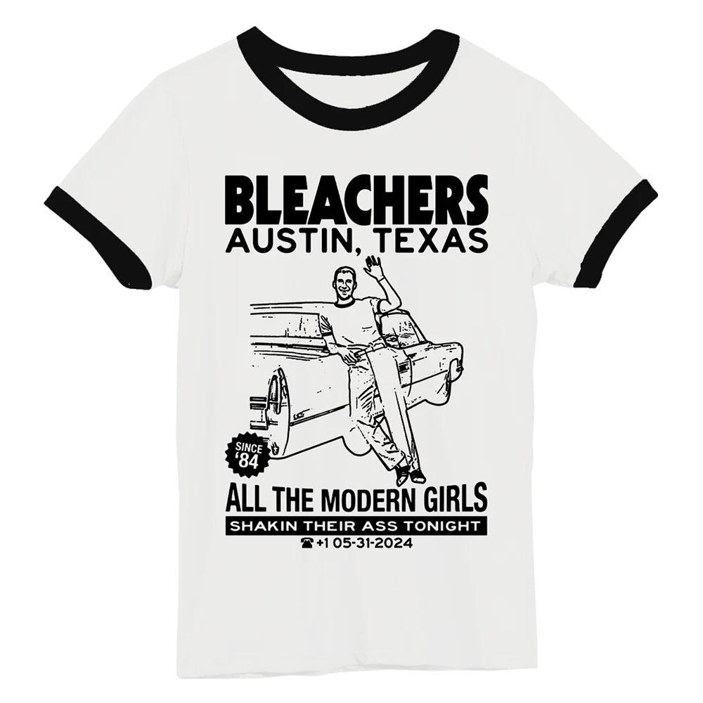

BLEACHERS CITY SPECIFIC TEES Summer Loose Men Women Unisex Streetwear Merch Short Sleeve Casual Graphic Print T-shirt Fashion S