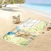 Peter Rabbit Print Beach Towel, Large Soft Quick Dry Towel for Beach Camping Swimming