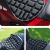 Universal Motorcycle Seat Cover - Breathable Pressure Relief Cushion for Motorbike & Electric Bike Shock Absorption