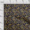 oneOone Cotton Flex Blue Fabric Abstract Sewing Fabric By The Yard Printed Diy Clothing Sewing Supplies 40 Inch